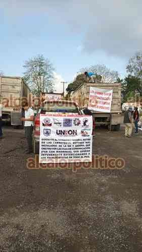 Se Unen Camioneros Del Sur De Veracruz A Paro Nacional Galer A