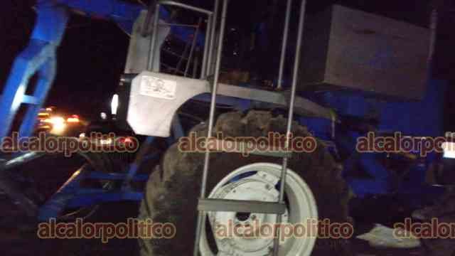 Aparatoso accidente en Las Trancas Coatepec Galería alcalorpolitico