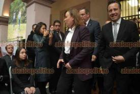 Llegan Gobernador Y Roc O Nahle A Informe De Ricardo Ahued Galer A