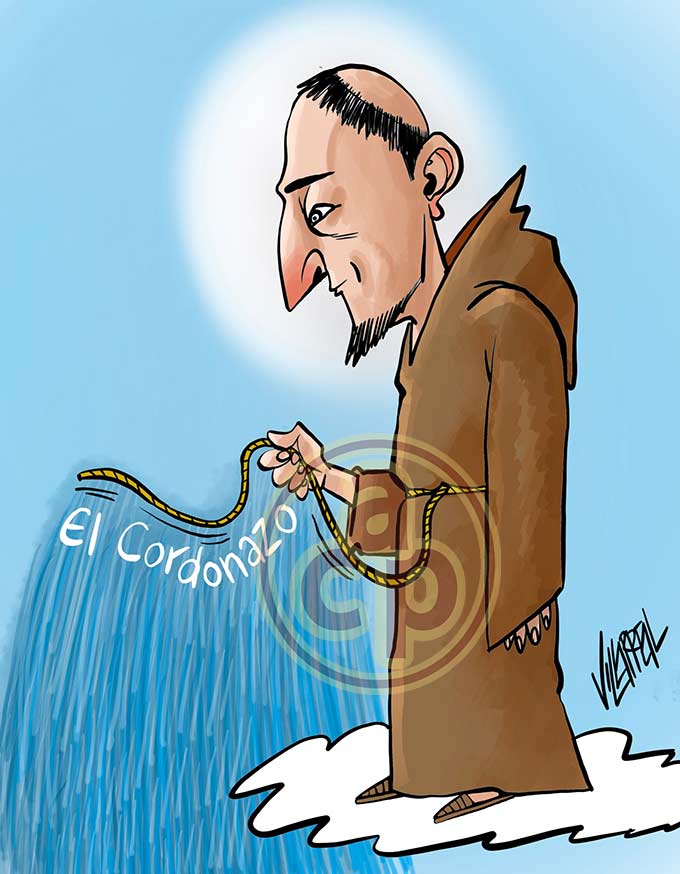 Cartón de Villarreal - San Francisco de Asís