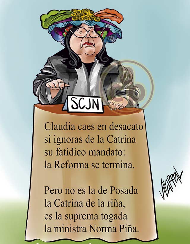 Cartón de Villarreal - Catrinas