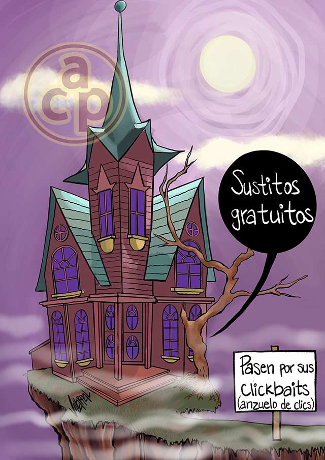 Cartón de Villarreal - Llegó halloween