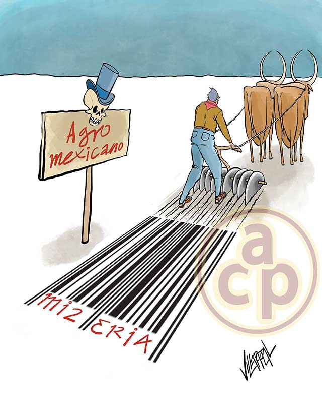 Cartón de Villarreal - Miseria en el agro