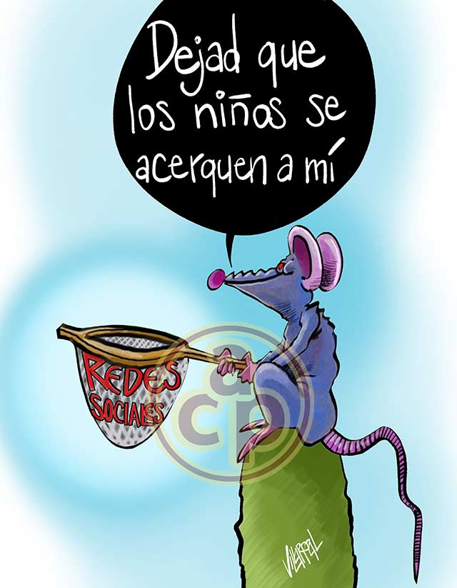 Cartón de Villarreal - Niñez y redes
