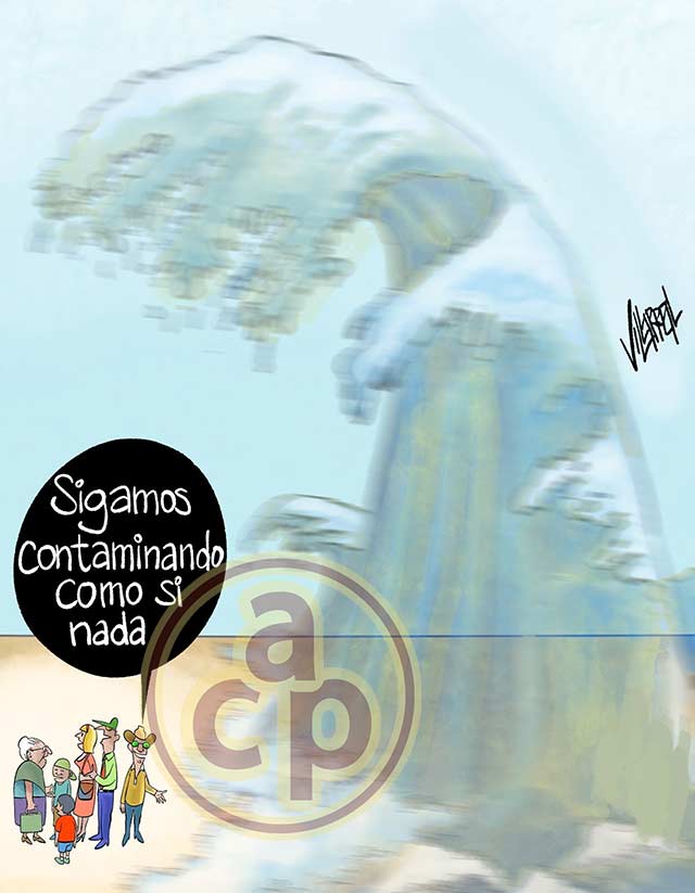 Cartón de Villarreal - El desastre por venir