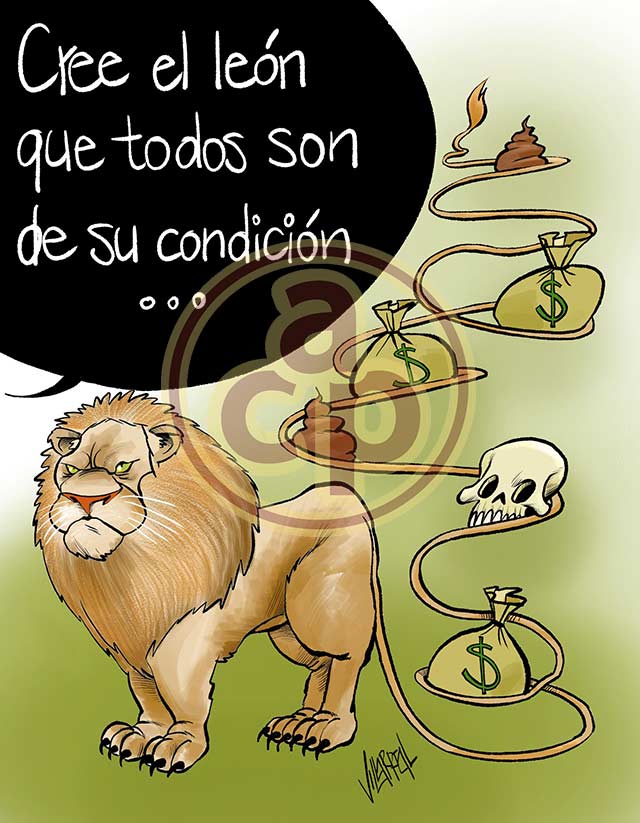 Cartón de Villarreal - Cola que le pisen