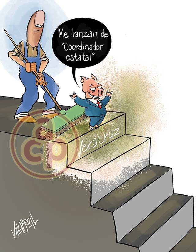 Cartón de Villarreal - Barriendo escaleras