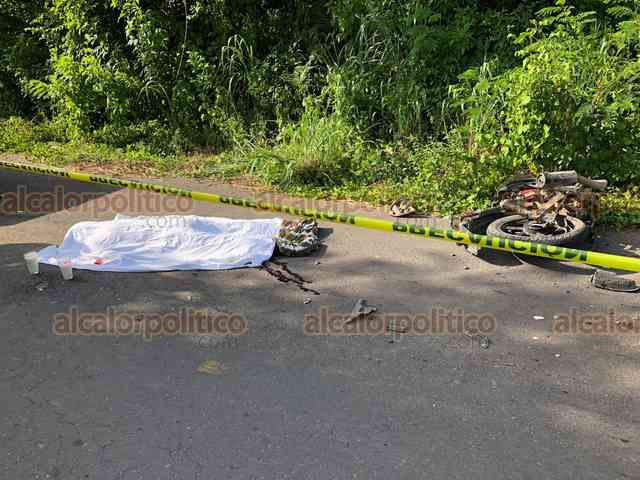 Muere Motociclista De 20 Años Al Estrellarse Contra Camioneta En