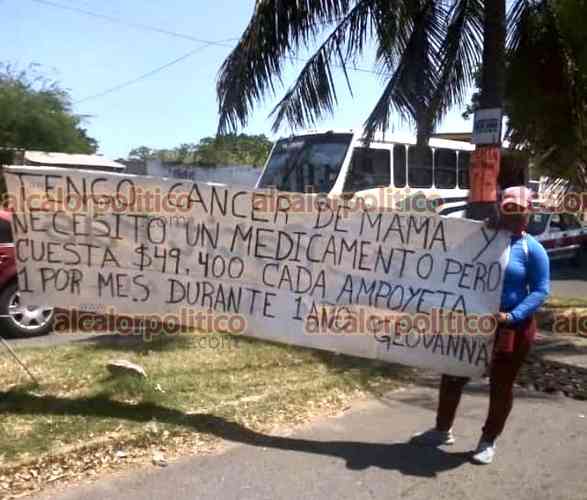 Lack of oncological drugs is also suffered by adults, in Veracruz Puerto