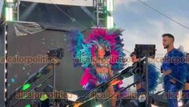 Veracruz, Ver., 2 de julio de 2024.- La noche de este martes, arranc el tercer y ltimo desfile del Carnaval de Veracruz 2024 en su edicin nmero 100, nuevamente cont con la participacin de la cantante Yuri, reina de la Alegra.


