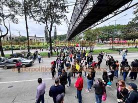 Xalapa, Ver., 11 de septiembre de 2024.- Manifestantes bloquearon ambos carriles de la avenida Lzaro Crdenas durante su marcha en contra de la recin aprobada Reforma Judicial.
