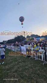 San Andrs Tuxtla, Ver., 14 de septiembre de 2024.- El Festival Internacional del Globo de Papel 2024 se estar llevando a cabo este 14, 15 y 16 de septiembre en el campo deportivo de la colonia Primero de Mayo.