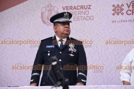 Xalapa, Ver., 16 de septiembre de 2024.- El gobernador Cuitlhuac Garca, acompaado por las titulares del Poder Legislativo y Judicial, miembros de su gabinete, mandos militares, entre otros servidores pblicos, encabez el desfile cvico-militar por el 214 aniversario de la Independencia de Mxico.