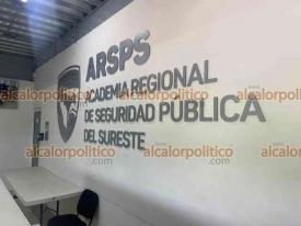 Emiliano Zapata, Ver., 9 de octubre de 2024.- La Academia Regional de Seguridad Pblica del Sureste, en El Lencero, se posiciona como institucin de capacitacin certificada de corporaciones policiacas estatales y municipales, policas de investigacin y ministerios pblicos en Mxico.