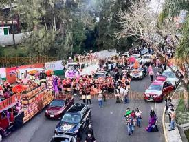 Xalapa, Ver., 19 de octubre de 2024.- Este sbado, se realiza la 8va edicin del Paseo de Catrinas de Sumando Voluntades Xalapa, sobre la avenida Circuito Presidentes y que culminar en el Veldromo.