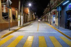 Xalapa, Ver., 19 de octubre de 2024.- El alcalde de Xalapa, Ricardo Ahued, inform a travs de sus redes sociales que se concluyeron los trabajos en la calle Libertad, esta noche de sbado se reabri a la circulacin.