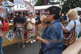 Xalapa 2 de noviembre de 2024.- Este sbado contina la Feria del Tamal en el Parque Jurez de la Capital; se observa gran afluencia de visitantes.