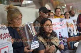 Xalapa, Ver., 29 de noviembre de 2024.- Colectivos de desaparecidos presentaron un informe de la Red Lupa sobre evaluacin de las acciones implementadas en los estados para la bsqueda de desaparecidos.