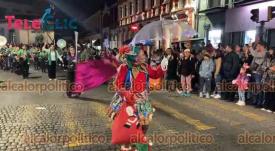 Xalapa, Ver, 14 de diciembre de 2024.- Este sbado, se realiz la octava edicin del Desfile Navideo 