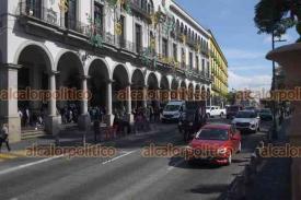 Xalapa, Ver., 3 de enero de 2025.- Pasadas las fiestas decembrinas, el trfico en la Capital comienza a volver a la normalidad.