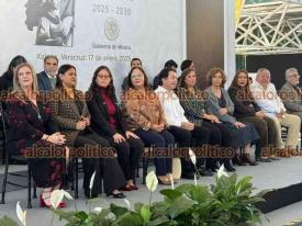 Xalapa, Ver., 17 de enero de 2025.- La gobernadora Roco Nahle y Mario Delgado, titular de la SEP, presentaron los foros del Plan Nacional de Desarrollo 2025-2030. Asistieron integrantes del Gabinete, el Alcalde, el Rector de la UV, as como legisladores locales y federales.